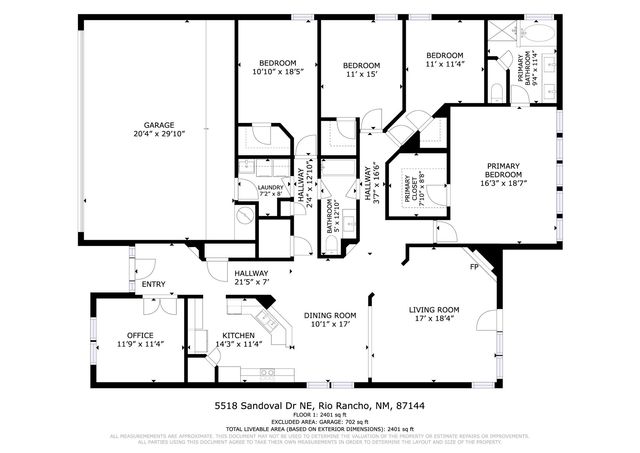 5518 Sandoval Drive NE, Rio Rancho, NM 87144