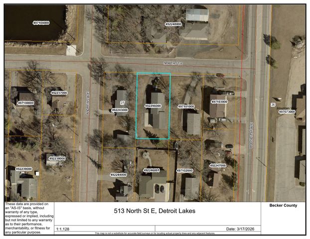 513 North Street E, Detroit Lakes, MN 56501