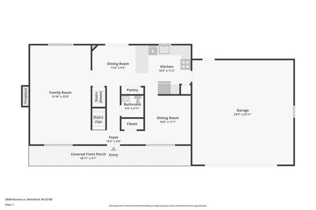 28604 Burma LANE, Waterford, WI 53185