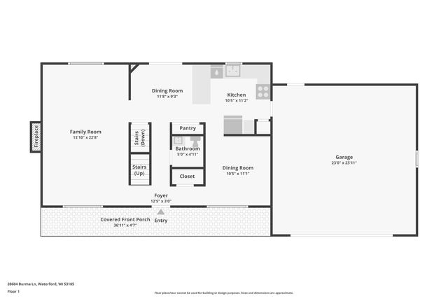 28604 Burma LANE, Waterford, WI 53185