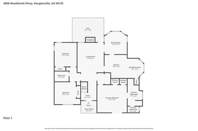 4808 Woodlands Parkway, Douglasville, GA 30135
