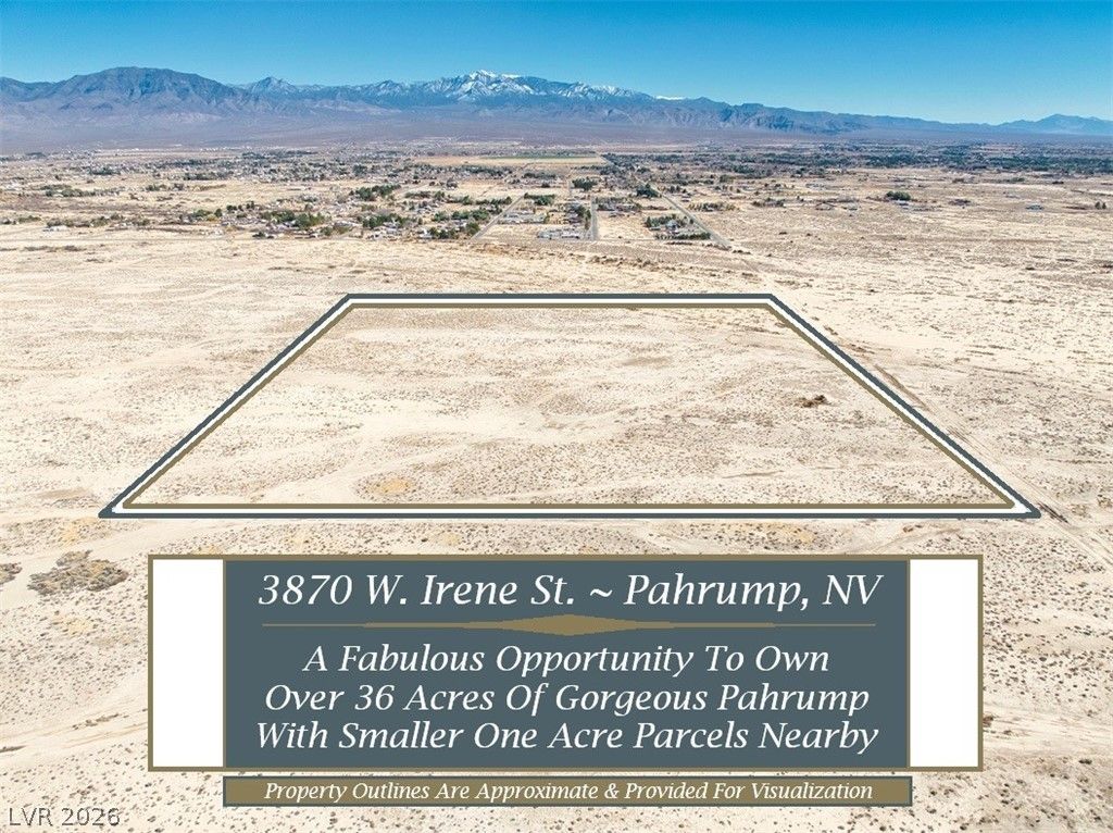 3870 West Irene Street, Pahrump, NV 89060