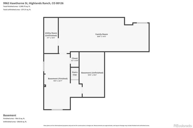 9962 Hawthorne Street, Highlands Ranch, CO 80126
