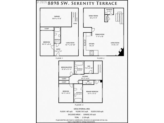 8898 Sw Serenity Ter, Beaverton, OR 97007