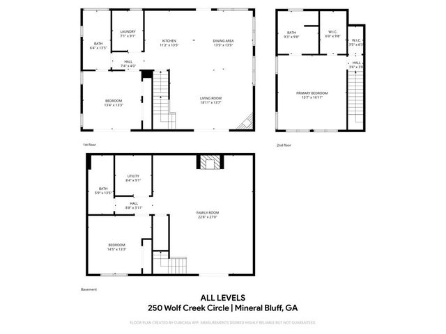 250 Wolf Creek Circle, Mineral Bluff, GA 30559