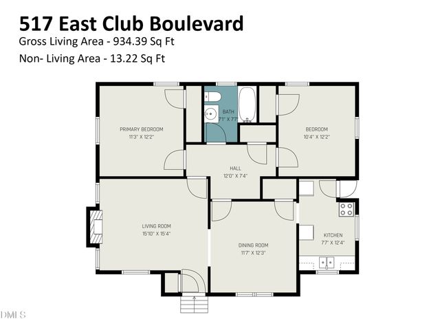 517 E Club Boulevard, Durham, NC 27704