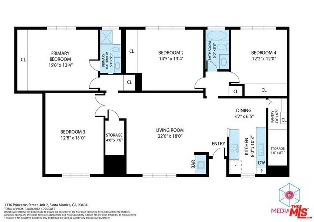 1336 Princeton Street 2, Santa Monica, CA 90404