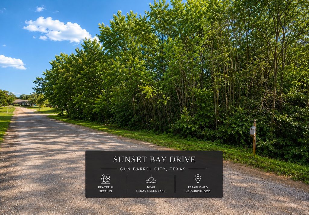0 Sunset Bay Drive, Gun Barrel City, TX 75156