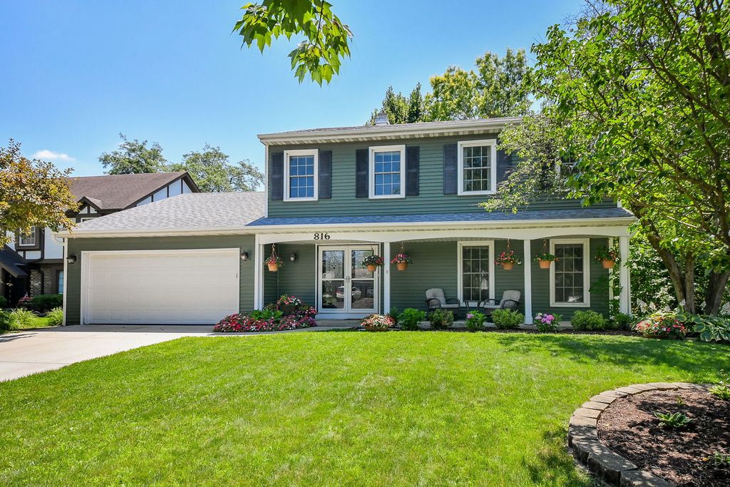 816 Canyon Run Road, Naperville, IL 60565 — exterior