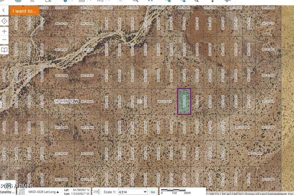 Image 2 of property listing at XXXX TBD -- 35 & 89, Wikieup, AZ 85360