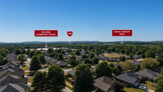 3682 W Grouse Road, Fayetteville, AR 72704