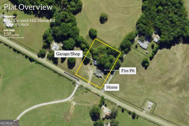 975 Diamond Hill Neese Road, Colbert, GA 30628