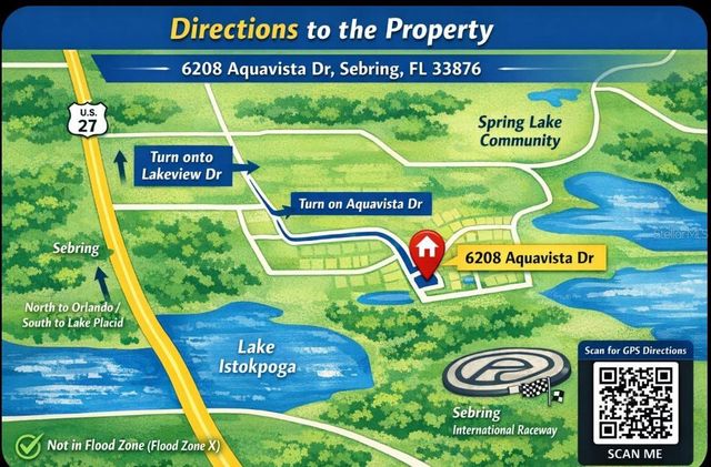 6208 AQUAVISTA DRIVE, Sebring, FL 33876