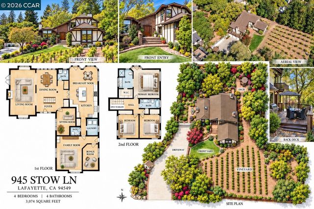 945 Stow Ln, Lafayette, CA 94549