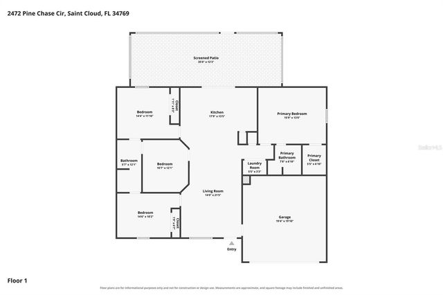 2472 PINE CHASE CIRCLE, St Cloud, FL 34769