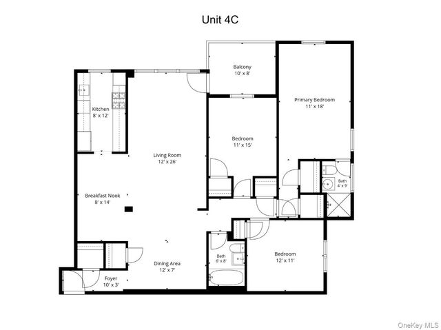 325 Main Street 4C, White Plains, NY 10601