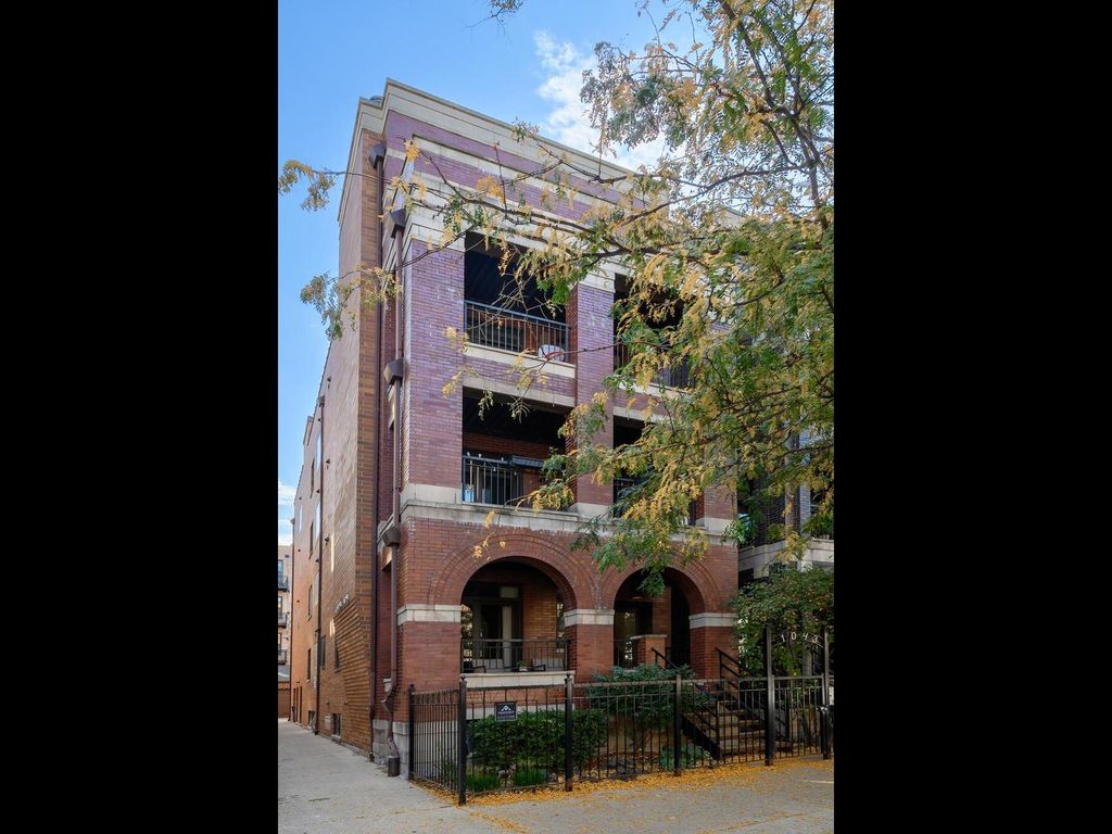 1043 W MONROE Street 3, Chicago, IL 60607 — exterior