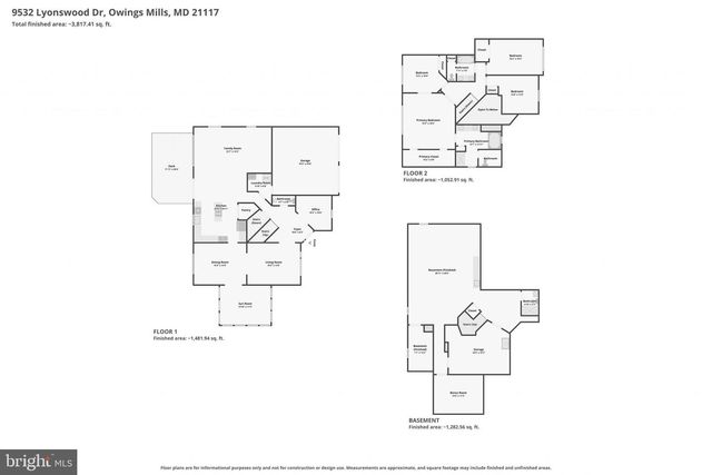 9532 LYONSWOOD DR, Owings Mills, MD 21117