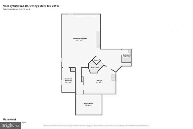 9532 LYONSWOOD DR, Owings Mills, MD 21117
