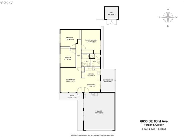 6633 Se 83RD Ave, Portland, OR 97266