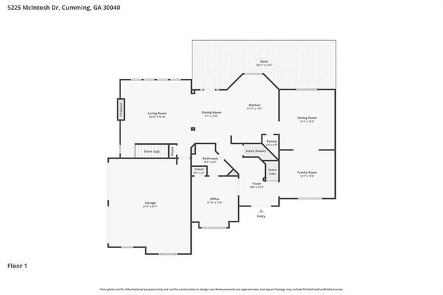 5225 McIntosh Drive, Cumming, GA 30040