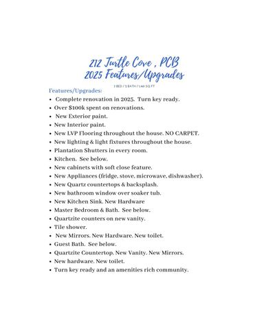 212 Turtle Cove, Panama City Beach, FL 32413