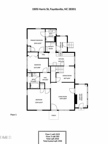 1905 Harris Street, Fayetteville, NC 28301