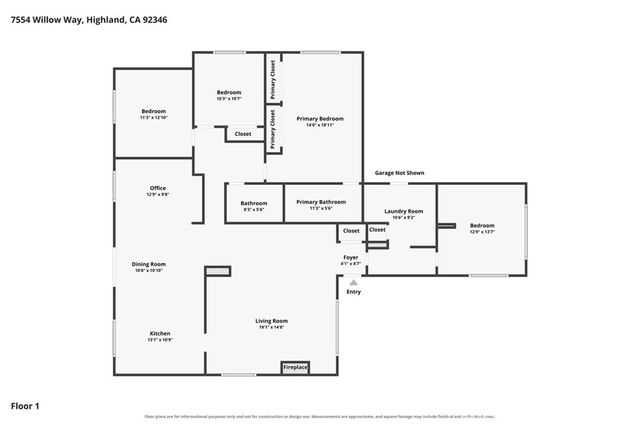 7554 Willow Way, Highland, CA 92346