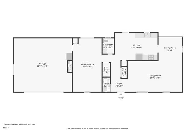 21875 Clearfield ROAD, Brookfield, WI 53045