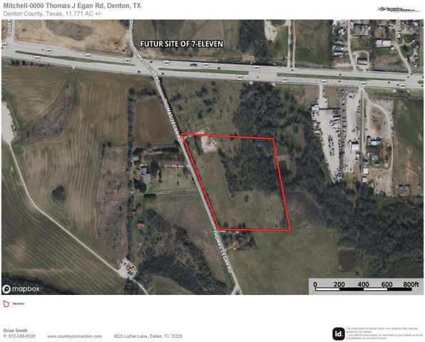 0000 Thomas J Egan Road, Denton, TX 76207