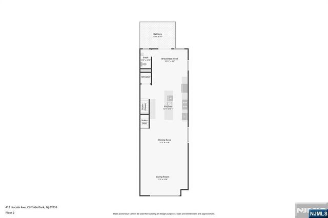412 Lincoln Avenue, Cliffside Park, NJ 07010