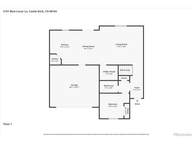 5151 Blue Lunar Ln, Castle Rock, CO 80104