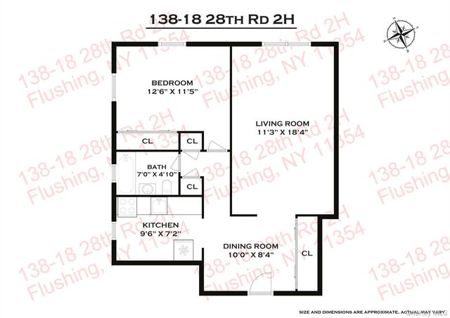 138-18 28th Road 2F, Flushing, NY 11354