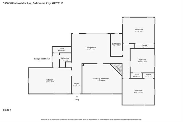 5900 S Blackwelder Avenue, Oklahoma City, OK 73119