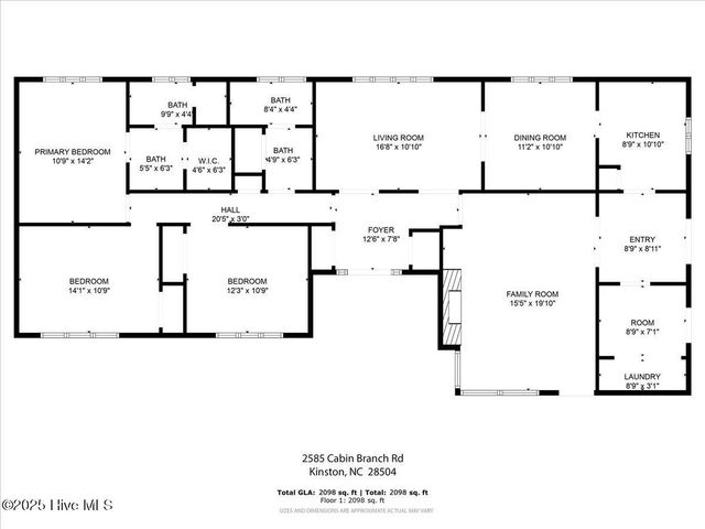 2585 Cabin Branch Road, Kinston, NC 28504