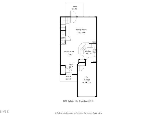 8317 Hollister Hills Drive, Raleigh, NC 27616