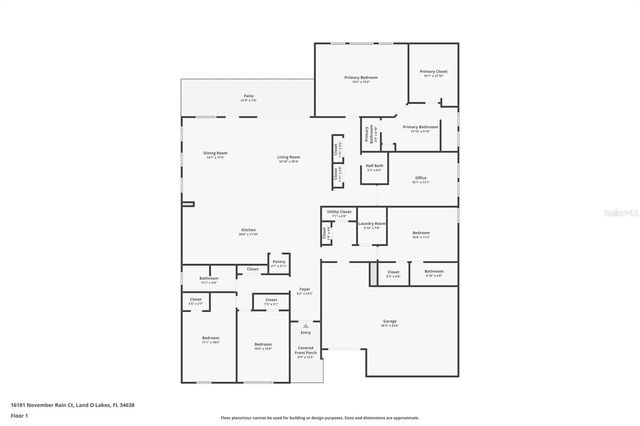 16181 NOVEMBER RAIN COURT, Land O Lakes, FL 34638