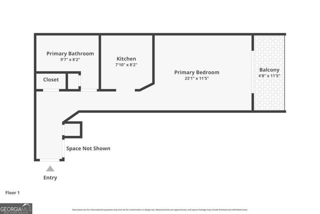 1280 W Peachtree Street NW 3414, Atlanta, GA 30309
