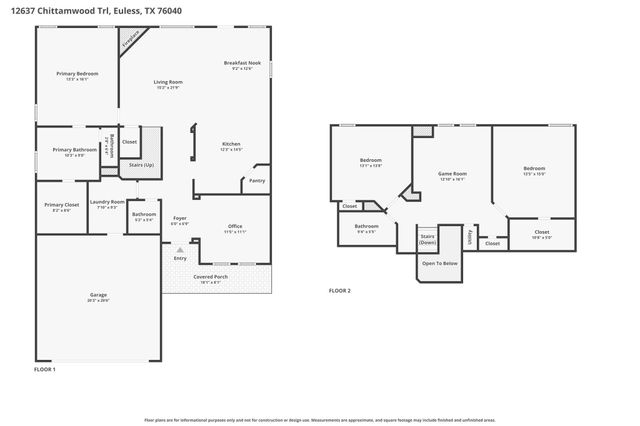 12637 Chittamwood Trail, Fort Worth, TX 76040