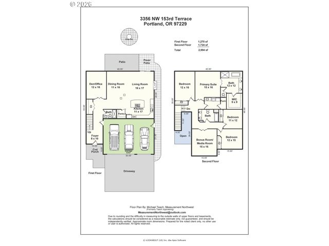 3356 Nw 153RD Ter, Portland, OR 97229