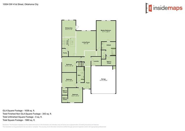 10504 SW 41st Place, Oklahoma City, OK 73099