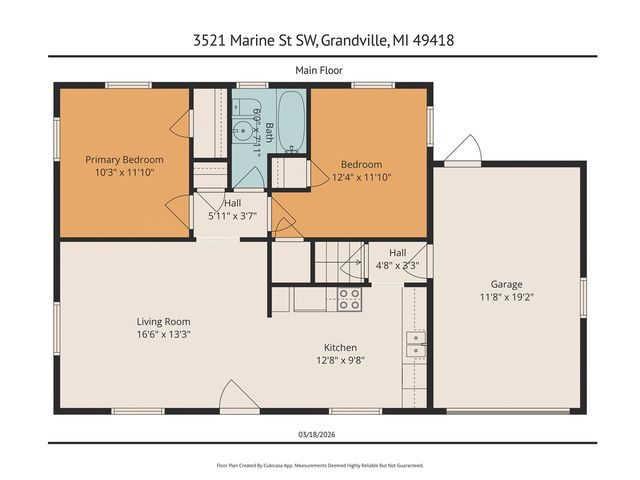 3521 Marine Street, Grandville, MI 49418