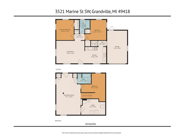 3521 Marine Street, Grandville, MI 49418