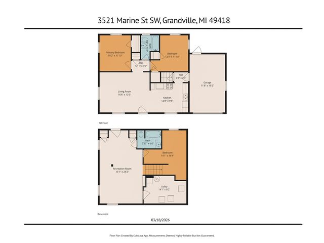 3521 Marine Street, Grandville, MI 49418