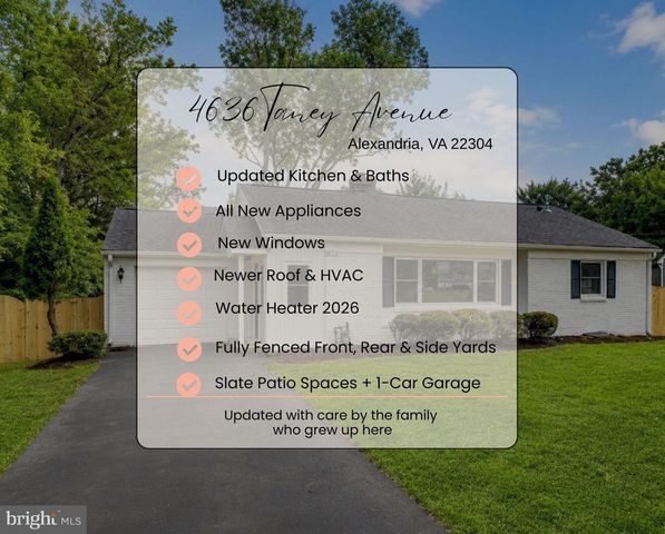 4636 TANEY AVE, Alexandria, VA 22304