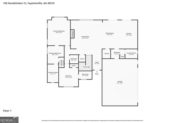 150 Handshaker Court, Fayetteville, GA 30215