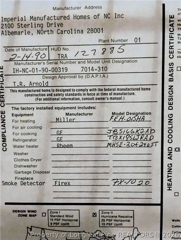 2048 Stedman Cedar Creek Road, Stedman, NC 28391