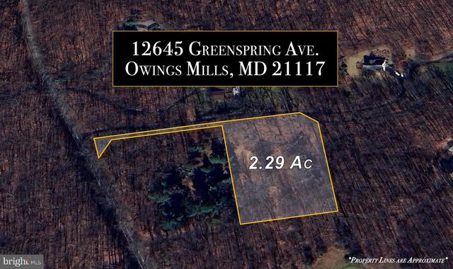 12643 GREENSPRING AVE, Owings Mills, MD 21117