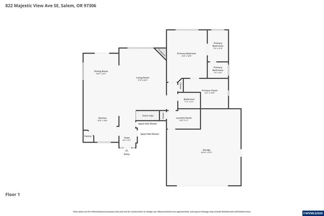 822 Majestic View Av SE, Salem, OR 97306