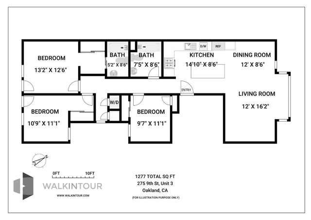 275 9th Street 3, Oakland, CA 94607